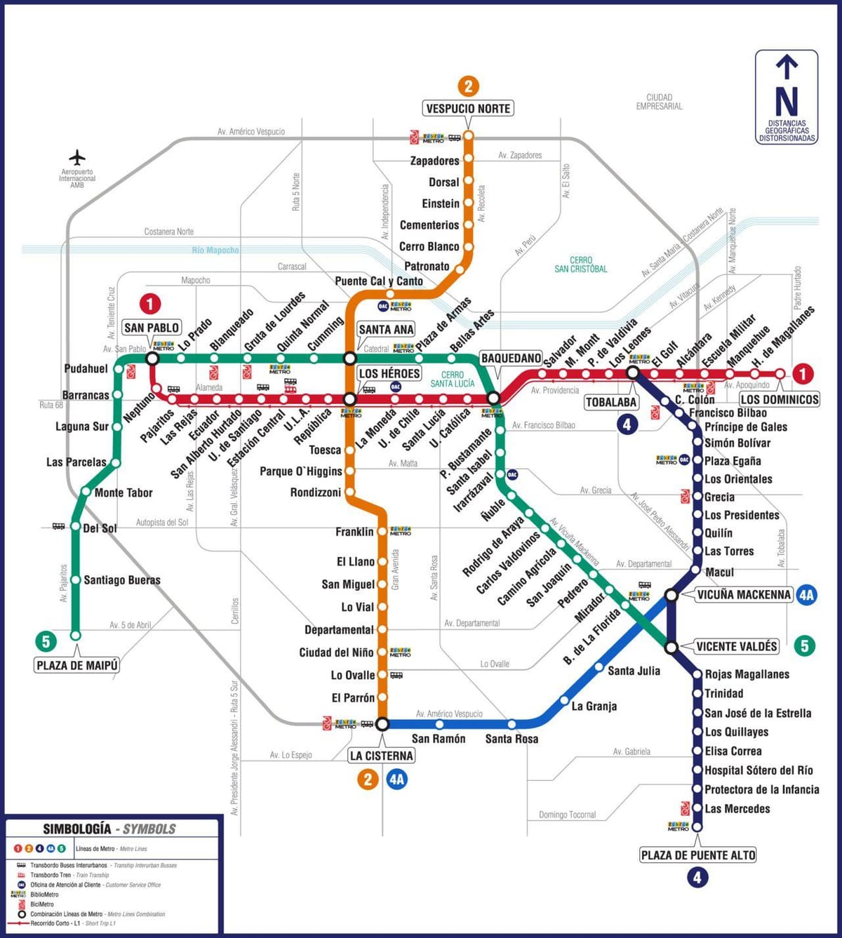 Карта метро Чылі