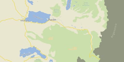 Карта пукон Чылі